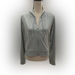 Yogalicious Gray Zip-Up Hoodie